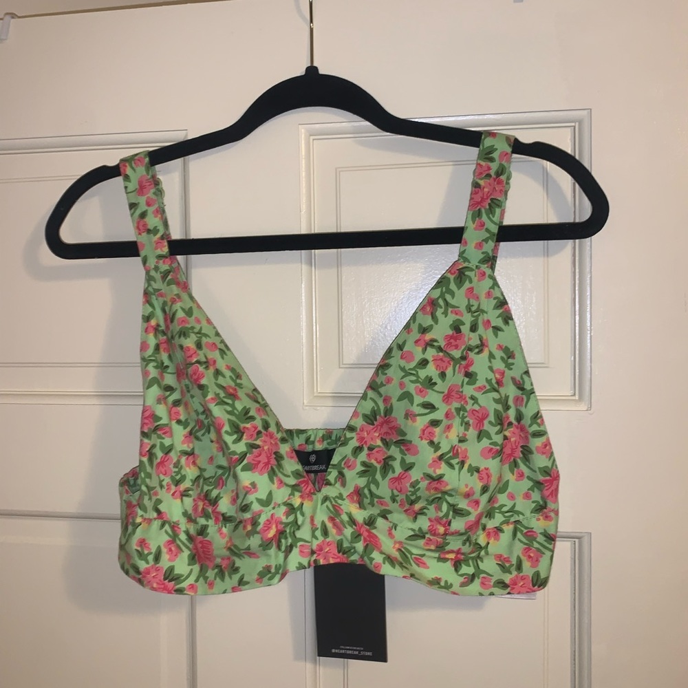 ASOS Floral Crop Top